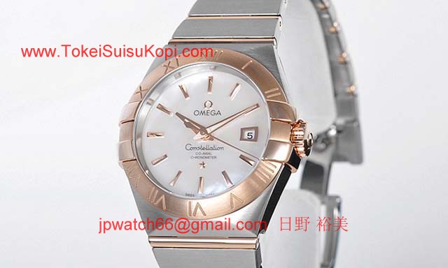オメガ 時計コピー ブランドコピーコンステレーション ブラッシュ コーアクシャル クロノメーター 123.20.31.20.05.001
