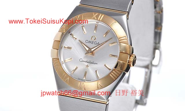 オメガ 時計コピー ブランドコピーコンステレーション ブラッシュクォーツ 123.20.27.60.02.002