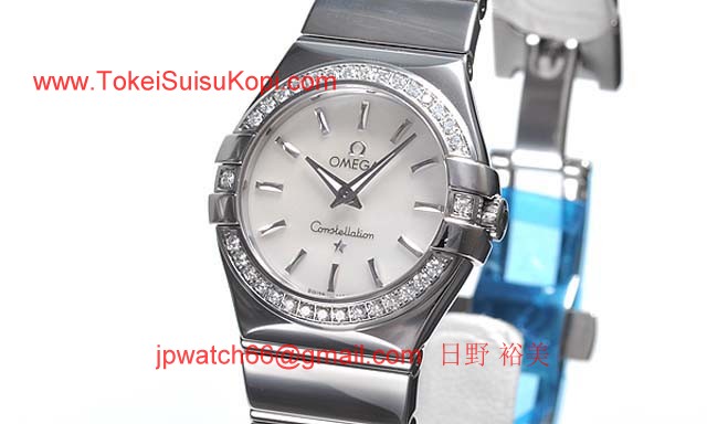 オメガ 時計コピー ブランドコピーコンステレーション ポリッシュクォーツ 123.15.27.60.05.002