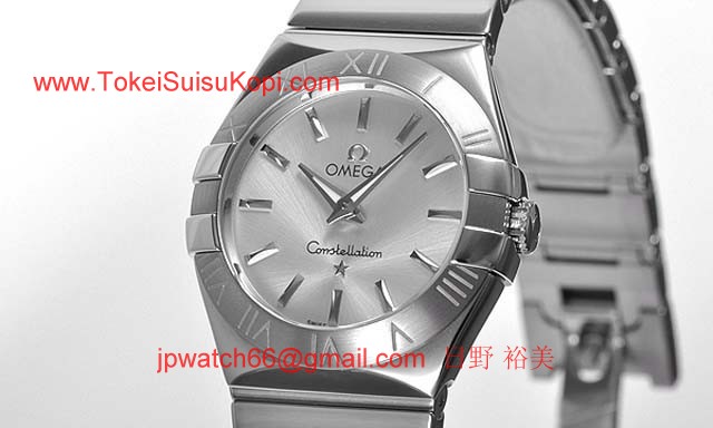 オメガ 時計コピー ブランドコピーコンステレーション ポリッシュクォーツ 123.10.27.60.02.002