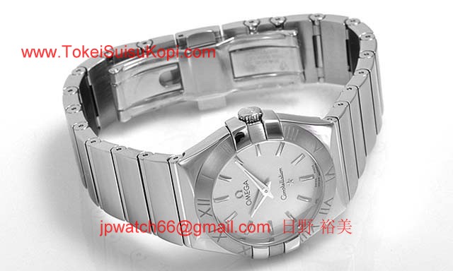 オメガ 時計コピー ブランドコピーコンステレーション ポリッシュクォーツ 123.10.27.60.02.002