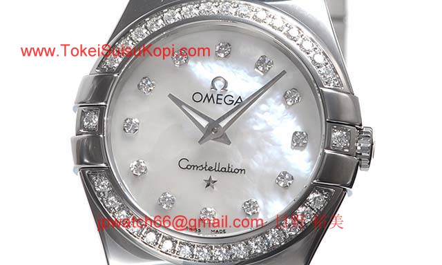 オメガ 時計コピー ブランドコピーコンステレーション ポリッシュクォーツ 123.15.27.60.55.003
