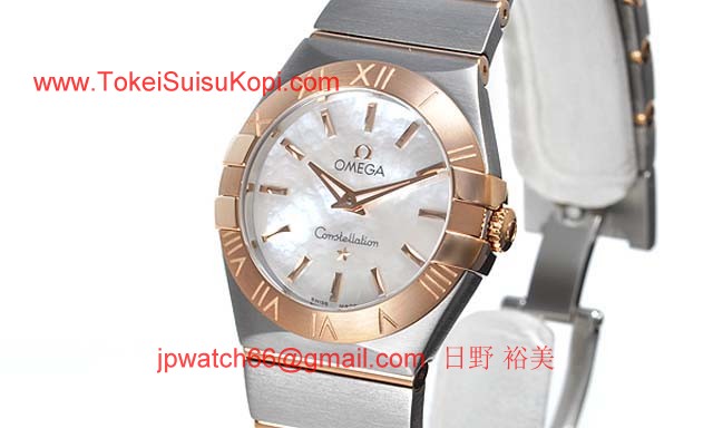 オメガ 時計コピー ブランドコピーコンステレーション ブラッシュクォーツ 123.20.27.60.05.001