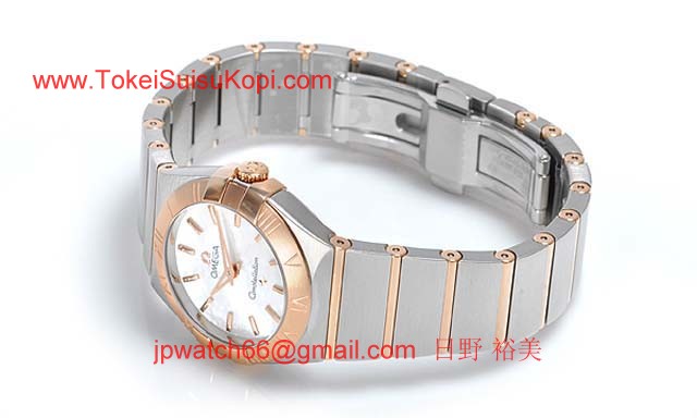 オメガ 時計コピー ブランドコピーコンステレーション ブラッシュクォーツ 123.20.27.60.05.001