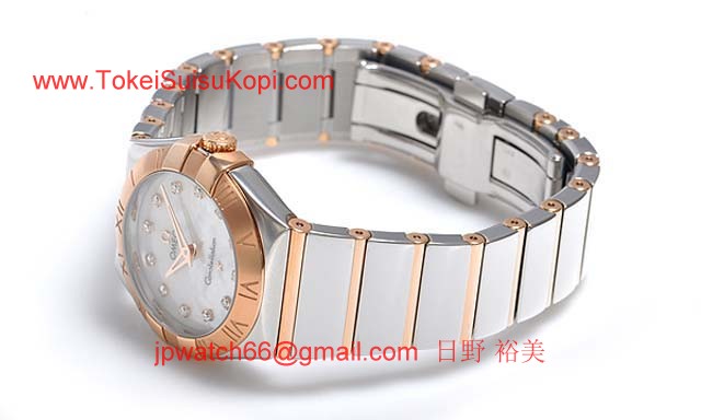 オメガ 時計コピー ブランドコピーコンステレーション ポリッシュクォーツ 123.20.27.60.55.003