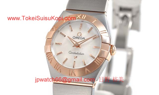 オメガ 時計コピー ブランドコピーコンステレーション ブラッシュクォーツ 123.20.24.60.05.001