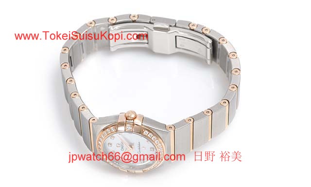 オメガ 時計コピー ブランドコピーコンステレーション ブラッシュクォーツ 123.25.24.60.55.001