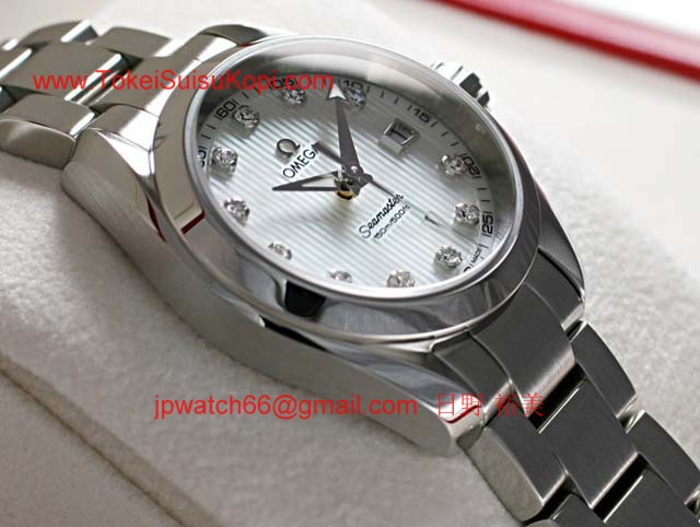 ブランド オメガ 腕時計コピー通販 シーマスター アクアテラ レディース 231.10.30.61.55.001