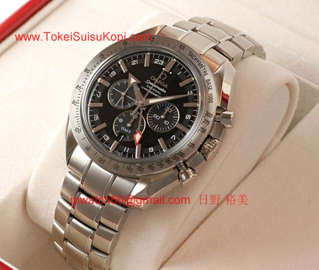 ブランド オメガ 腕時計コピー通販 スピードマスター コーアクシャルGMT 3581-50
