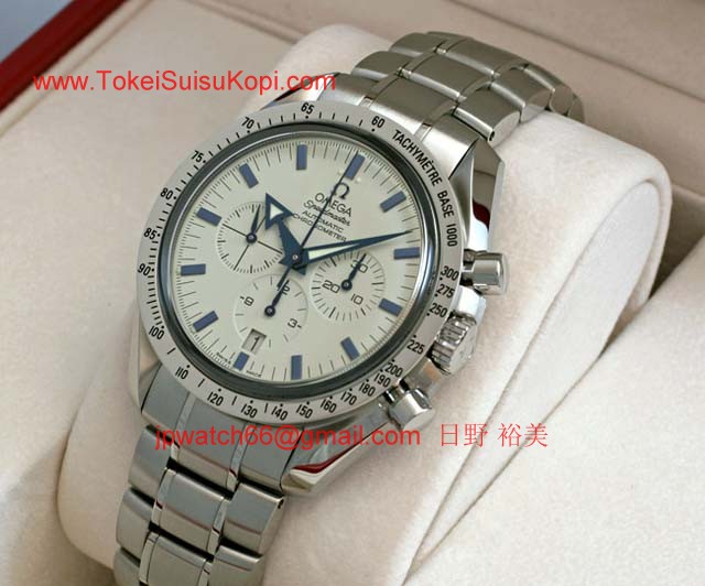 ブランド オメガ 腕時計コピー通販 スピードマスター ブロードアロー　ホワイト文字盤 3551-20
