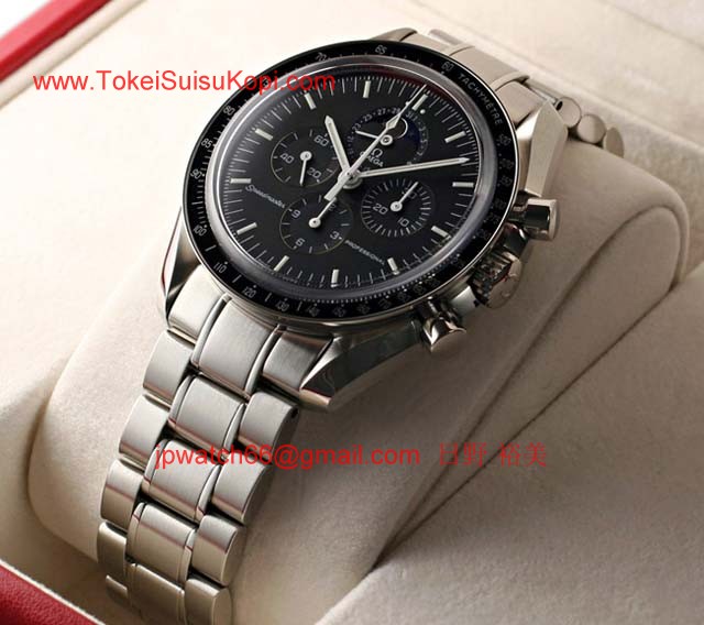 ブランド オメガ 腕時計コピー通販 スピードマスター プロフェッショナル ムーンフェイズ3576-50