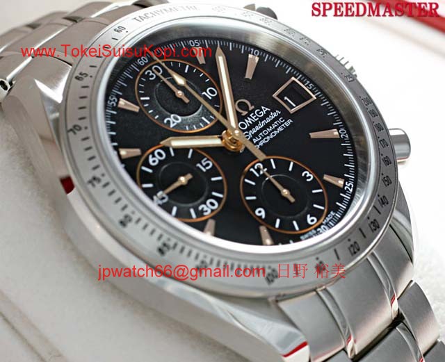 OMEGAOmega オメガ時計コピーマスター デイトブラック/ゴールドダイアル ブレスレット3211.50 