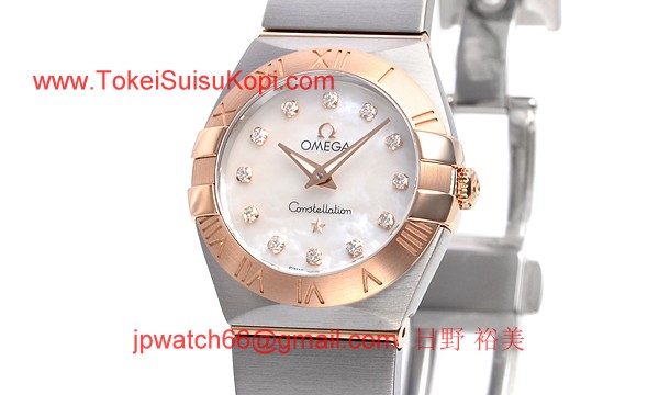ブランド オメガ 腕時計ーコピー激安レーション ブラッシュクォーツ 123.20.24.60.55.001