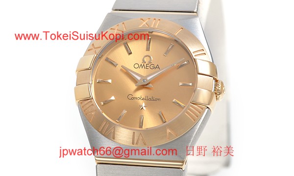 ブランド オメガ 腕時計ーコピー激安レーション ブラッシュクォーツ 123.20.24.60.08.001