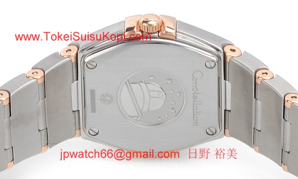 オメガ時計コピーレーション ブラッシュクォーツ 123.20.24.60.63.001