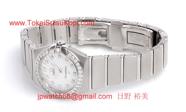 オメガ時計コピーレーション ブラッシュクォーツ 123.15.24.60.55.002