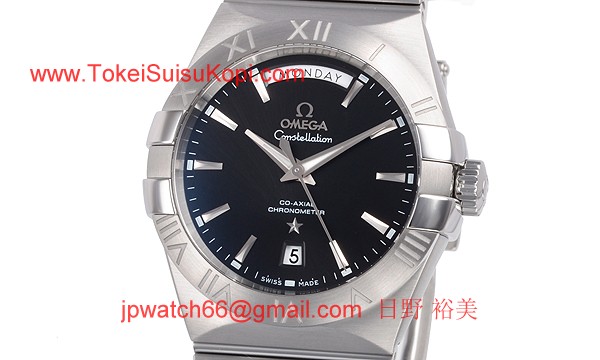 オメガ時計コピーレーション コーアクシャル クロノメーター デイデイト123.10.38.22.01.001