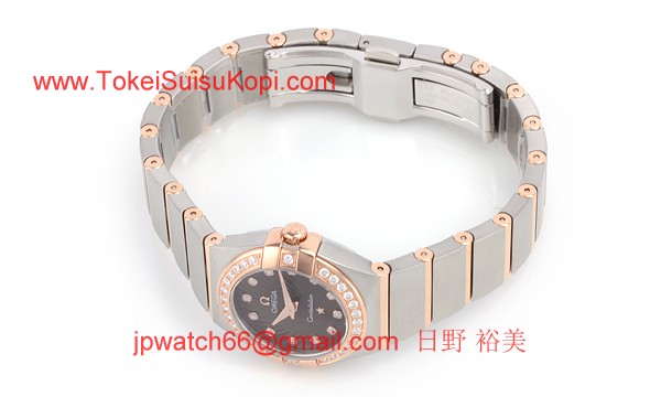 オメガ時計コピーレーション ブラッシュクォーツ 123.25.24.60.63.001