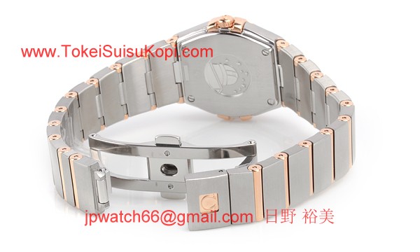 オメガ時計コピーレーション ブラッシュクォーツ 123.25.24.60.63.001