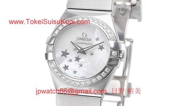 オメガ時計コピーレーション ブラッシュクォーツ 123.15.24.60.05.003