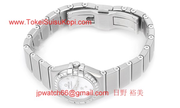 オメガ時計コピーレーション ブラッシュクォーツ 123.15.24.60.05.003