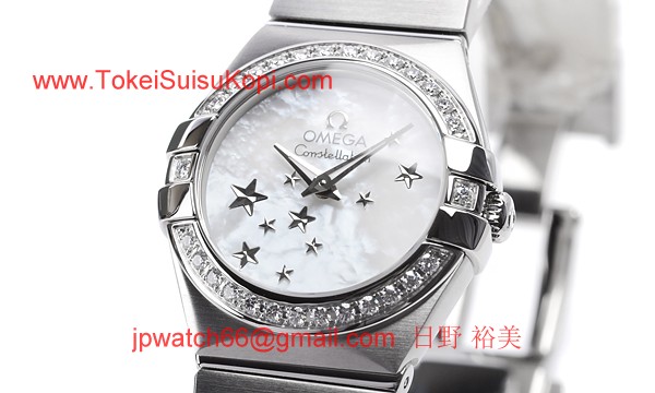 オメガ時計コピーレーション ブラッシュクォーツ 123.15.24.60.05.003