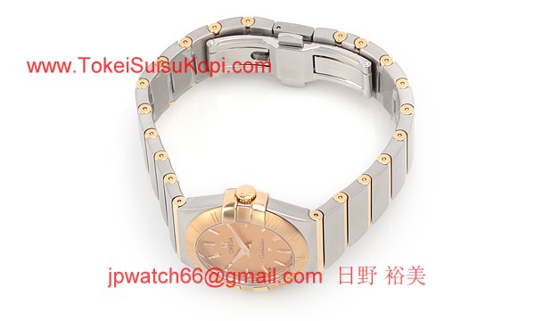 オメガ時計コピーレーション ブラッシュクォーツ 123.20.27.60.08.001