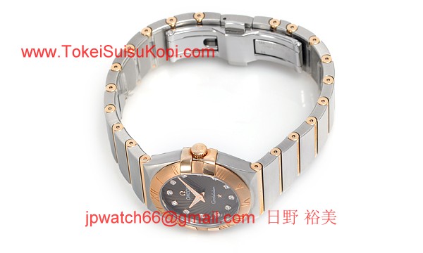 オメガ時計コピーレーション ブラッシュクォーツ 123.20.27.60.63.001