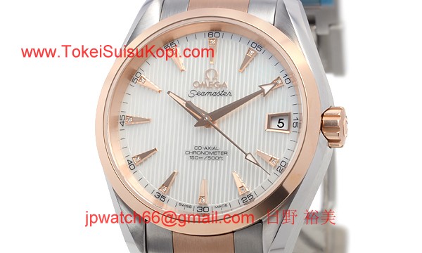 ブランド オメガ 腕時計コピー通販 シーマスター コーアクシャル アクアテラ クロノメーター（Ｍ）【生産終了】 231.20.39.21.55.001