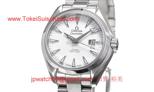 ブランド時計オメガ 人気 シーマスター コーアクシャル アクアテラ クロノメーター 231.10.34.20.04.001