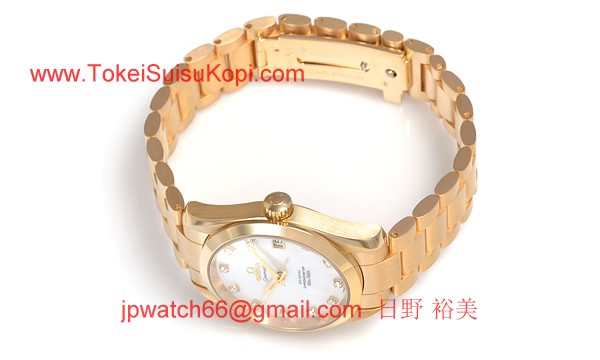 ブランド時計オメガ 人気 シーマスター コーアクシャル アクアテラ クロノメーター 2104-75