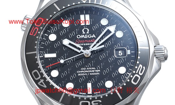 ブランド時計オメガ 人気 シーマスター プロフェッショナル コーアクシャル ００７ジェームズボンド 212.30.41.20.01.005