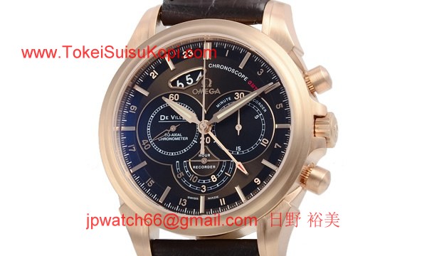 オメガ スーパーコピー デビル コーアクシャル クロノスコープ422.53.44.52.13.001