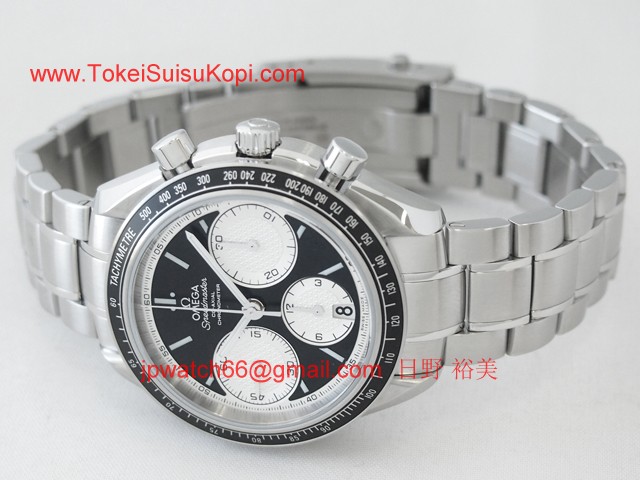 人気 オメガ時計ブランド スピードマスター 326.30.40.50.01.002 レーシング ブラック/シルバー