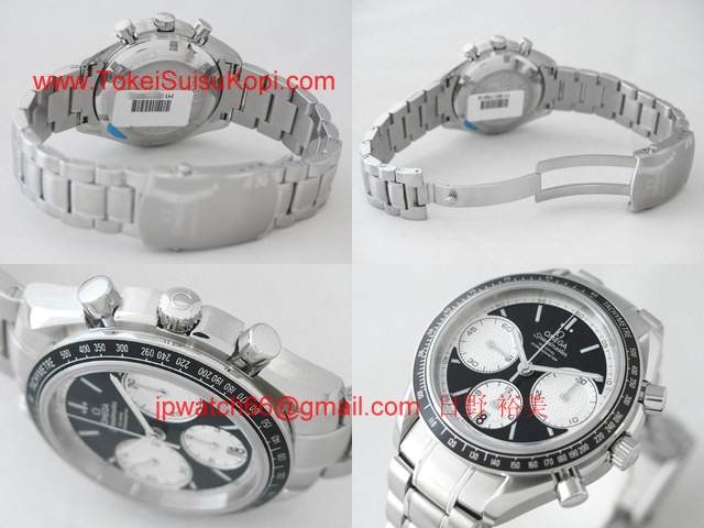 人気 オメガ時計ブランド スピードマスター 326.30.40.50.01.002 レーシング ブラック/シルバー