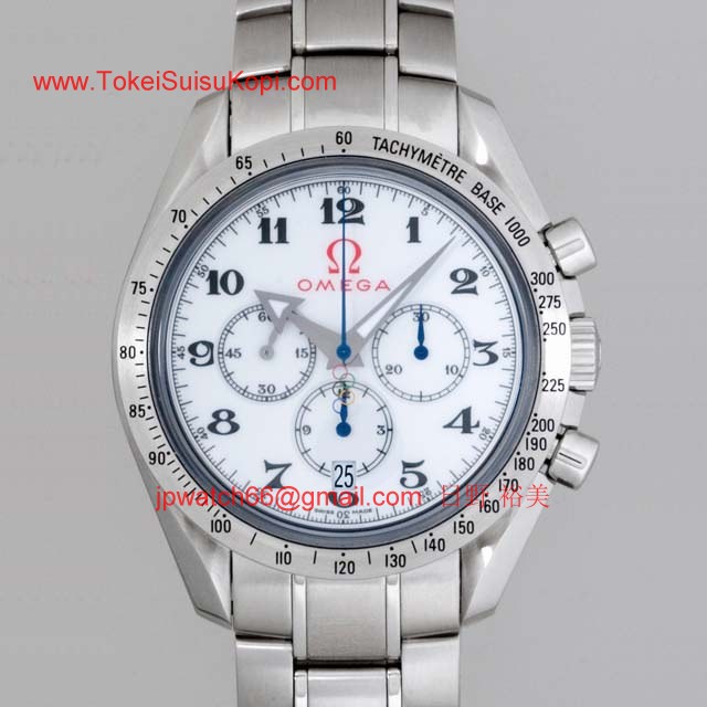 ガ OMEGA スピードマスター ブロードアロー　オリンピックコレクション ホワイト 321.10.42.50.04.001