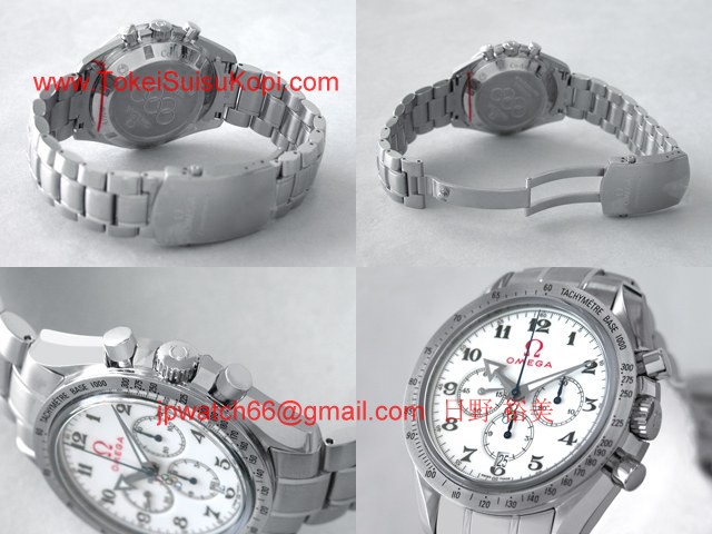 ガ OMEGA スピードマスター ブロードアロー　オリンピックコレクション ホワイト 321.10.42.50.04.001