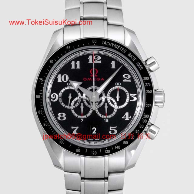 OMEGAオメガ コピー スピードマスター オリンピックタイムレスコレクション 5カウンタークロノグラフ コーアクシャル ブラック 321.30.44.52.01.002