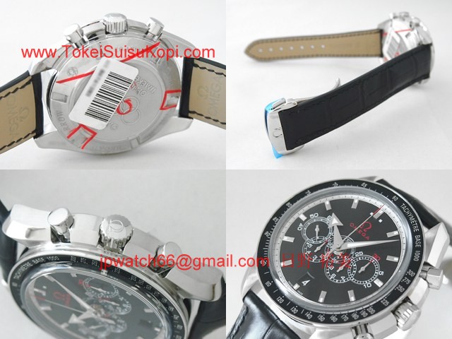 OMEGAオメガ コピー スピードマスター オリンピックタイムレスコレクション　5カウンタークロノグラフ　コーアクシャル ブラック 321.33.44.52.01.001