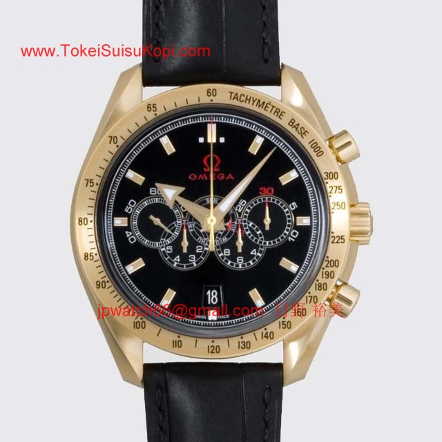 OMEGAオメガ コピー スピードマスター オリンピックタイムレスコレクション 5カウンタークロノグラフ コーアクシャル ブラック 321.53.44.52.01.002
