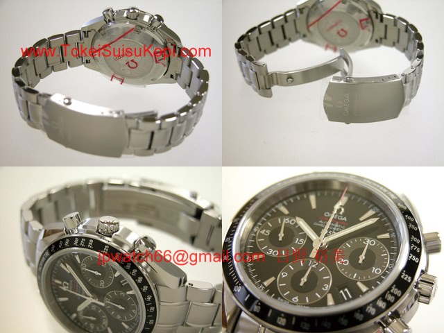 OMEGAオメガ コピー スピードマスター ブラック/グレー 323.30.40.40.01.001