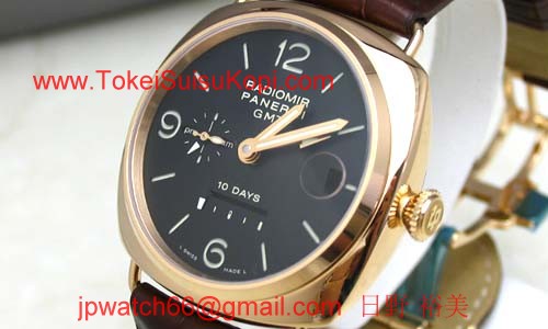 パネライ(PANERAI) スーパーコピー時計 ラジオミール 10デイズGMT PAM00273