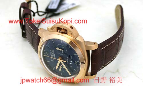 パネライ(PANERAI) ルミノールスーパー時計コピー1950 8デイズクロノ モノプルサンテGMT PAM00277