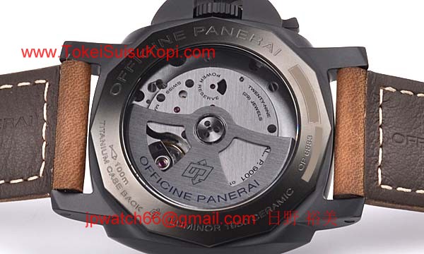 パネライ(PANERAI) ルミノールスーパー時計コピー1950 3デイズ GMT オートマチック チェラミカ PAM00441