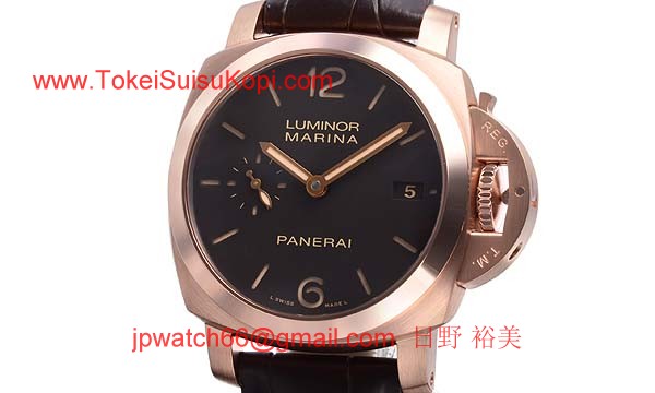 パネライ(PANERAI) コピー時計 ルミノール1950マリーナ3デイズ オートマチック42㎜ PAM00393