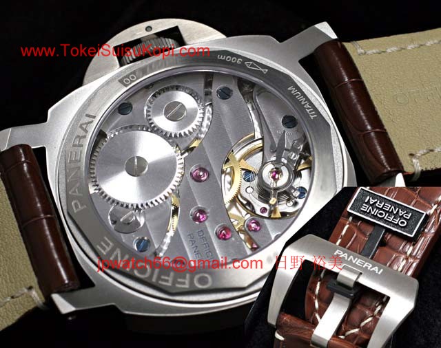 PANERAIパネライ ルミノールスーパー時計コピーマリーナチタン PAM00177