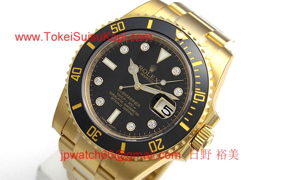 ロレックス(ROLEX) 時計 サブマリーナデイト 116618GLN