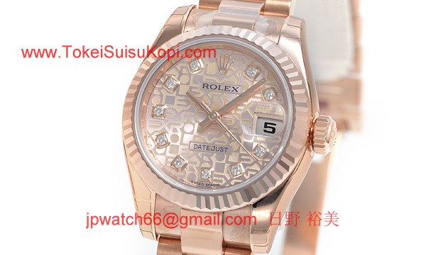 ロレックス(ROLEX) 時計 デイトジャスト 179175G
