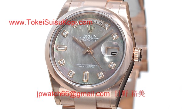 ロレックス(ROLEX) 時計 デイデイト 118205NG
