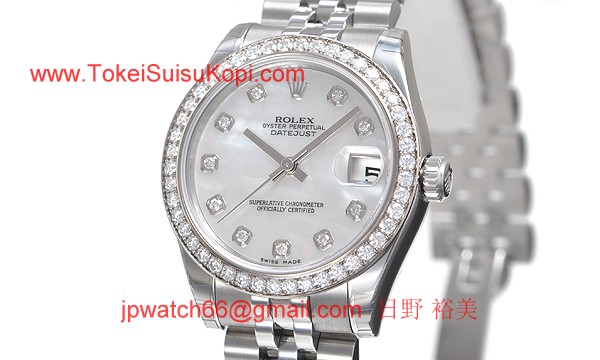 ロレックス(ROLEX) 時計 デイトジャスト 178384NG